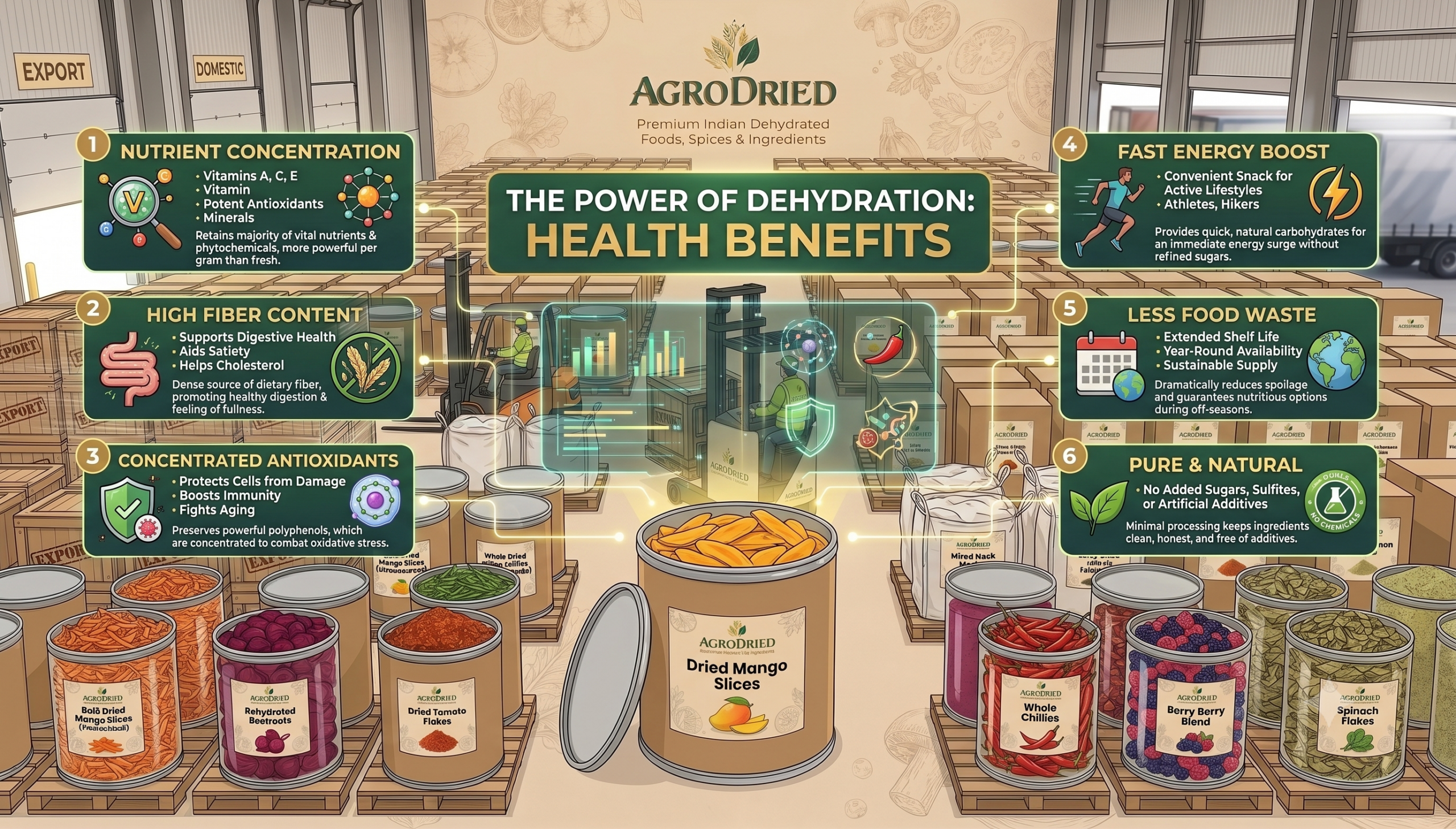 Agrodried Dehydrated Fruits And Vegetables Health Benefits