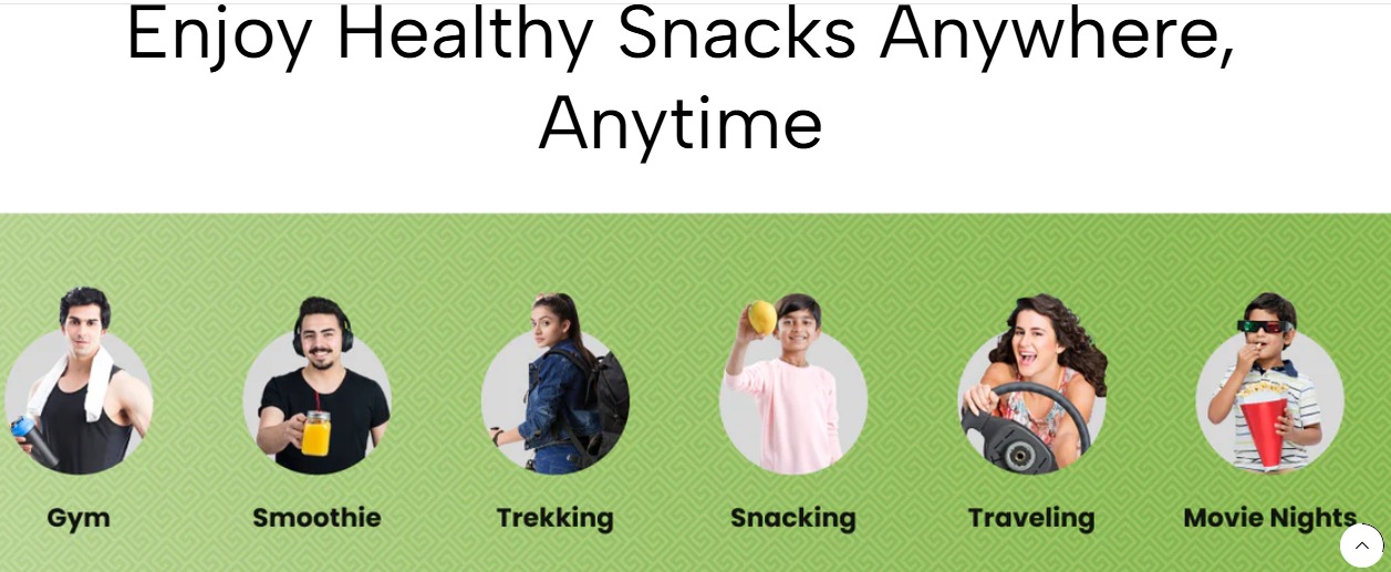 Healthy dehydrated snacks for gym, smoothies, trekking, snacking, travel, and movie nights